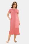 Amante Lounge Laze Dress - Pink Abstract Print — thumbnail 1